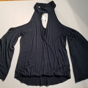 Venus Cold shoulder wrap top